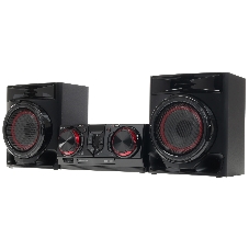 Мини-аудиосистема LG CJ44 черный 480Вт FM USB BT