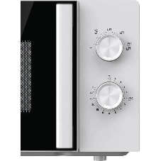 Микроволновая печь Gorenje MO17E1WH белый, 17 л, 700 Вт, переключатели - поворотный механизм