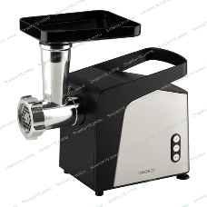 Мясорубка электрическая ENERGY EN-153 черный, 2400 Вт, 1.5 кг/мин, реверс, защита от перегрузки, насадки - 4