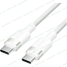 Кабель Vention USB 2.0 CM/CM - 1м. белый 3А PD60W