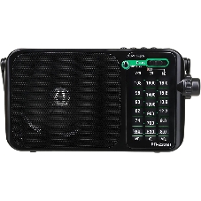 Радиоприемник портативный Сигнал РП-233BT черный USB microSD