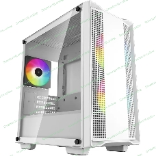 Компьютерный корпус DeepCool CC360 WH ARGb (R-CC360-WHAPM3-G-1) (mATX, без БП, 2xUSB, с окном)