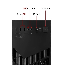 Компьютерный корпус Ginzzu A410 ATX