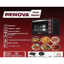 Мини-печь Renova MO-40GTB1 черный