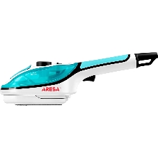 Отпариватель Aresa AR-2304 бирюзовый, 1000 Вт, 25 г/мин, 90 мл