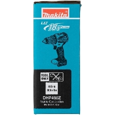 Дрель-шуруповерт Makita DHP490Z аккум. патрон:быстрозажимной