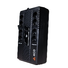 Источник бесперебойного питания ACD PW-Entry 600/600 ВА/360 Вт/8xSchuko CEE7/4