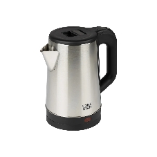 Чайник электрический Homestar HS-1041 1.8 л, 1500 Вт, нержавейка, стальной/черный