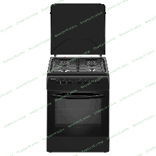 Плита комбинированная Kraft KF-FSK6402EBL, конфорок 4 шт, духовка электрическая, 60 см x 87 см x 63 см