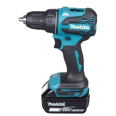 Дрель-шуруповерт Makita DDF490F002, 18 В, 3 Ач, 50 Нм, бесщеточный