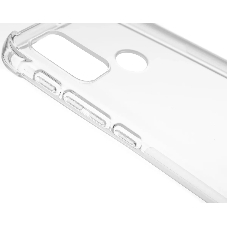 Чехол (клип-кейс) Brosco, для Motorola Moto G20, прозрачный moto-g20-hard-tpu-transparent