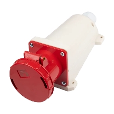 Розетка стационарная для наружной установки PPC 135 3Р+РЕ+N 63А 380В IP67 Jazzway