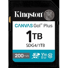 Флеш карта SDXC 1Tb Kingston SDG4/1Tb Canvas Go! Plus w/o adapter