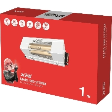 Накопитель SSD ADATA XPG MARS 980 STORM, 1000Gb, M.2(22x80мм), NVMe, PCIe 5.0 x4, 3D NAND, R/W 14000/10000Mb/s, IOPs 1 600 000/1 650 000, TbW 740, DWPD 0.4, with Heat Sink (5 лет)