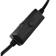 Акустическая система 2.0 Gembird SPK-305, 10Вт, пластик, рег.громкости, RGB подсветка, черный
