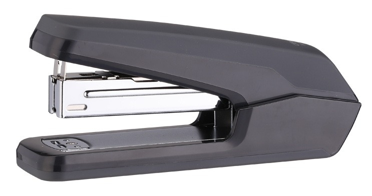 Степлер настольный Deli E0464BLACK Exceed 24/6 26/6 (25 листов) черный, 100 скоб, металл/пластик закрытый/открытый, коробка