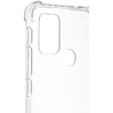 Чехол (клип-кейс) Brosco, для Motorola Moto G20, прозрачный moto-g20-hard-tpu-transparent
