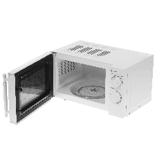 Микроволновая печь BBK 20MWS-771M/WM белый, 20 л, 700 Вт, переключатели - поворотный механизм