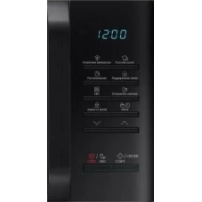 Микроволновая печь Samsung MS23K3513AS/BW серебристый/черный, 23 л, 800 Вт, переключатели - кнопки