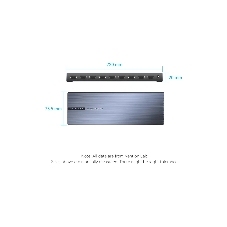 Разветвитель - сплиттер Vention HDMI 19F/8x19F на 8 мониторов