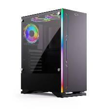 Компьютерный корпус ABR Robin I (1хUSB 3.0, 2хUSB 2.0, HD Audio, 3xRGb Fan, ATX, Micro-ATX)