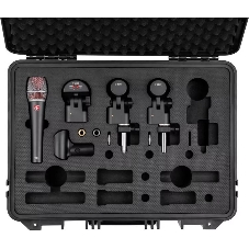 Набор микрофонов для ударной установки sE Electronics V PACK VENUE 1 х микрофон V KICK, 2 х микрофона V BEAT, 1 х крепление V CLAMP, 1 х микрофон V7 X, пластиковый кейс