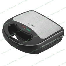 Сэндвичница электрическая Endever Skyline SM-28, черный/стальной, мощность 850 Вт