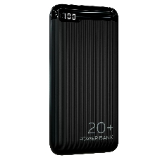 Портативный аккумулятор More choice (4620202550521) PB19-20 2USB 2.1A - 20000mAh черный