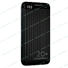 Портативный аккумулятор More choice (4620202550521) PB19-20 2USB 2.1A - 20000mAh черный