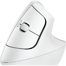 Мышь беспроводная Logitech Lift Vertical Ergonomic белый/PALE GREY (4000dpi 6but) (910-006480)