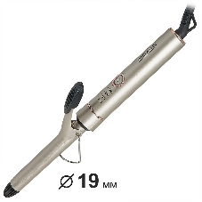 Щипцы для завивки волос DELTA LUX DE-5400 серый, 19 мм, 210 °C, 4 режима