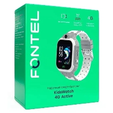 Детские умные часы FONTEL KidsWatch 4G active, серый