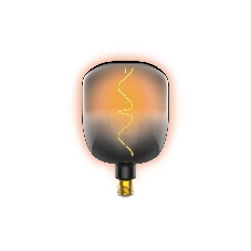 Лампа светодиодная Gauss Filament V140 5W 200lm 1800К Е27 black-clear flexible LED