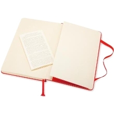 Блокнот Moleskine CLASSIC MM710R Pocket 90x140 мм, 192 страниц, линейка, твердая обложка, красный