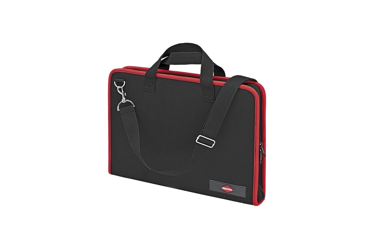 Сумка для инструментов Knipex KN-002111LE 15отд. 8карм. черный/красный