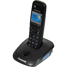 Телефон беспроводной (DECT) Panasonic KX-TG2511RUT (титан) АОН, Caller ID,спикерфон на трубке,переход в Эко режим одним нажатием