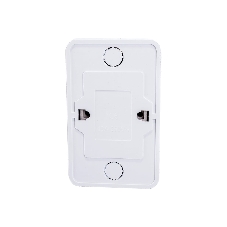 Розетка 2-м BOLLETO с заземл. накл. 7128 белый ASD/IN HOME 4680005959839