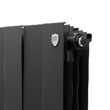 Радиатор биметаллический Royal Thermo PianoForte 300 черный - 12 секц.