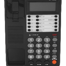 Телефон проводной Ritmix RT-495 черный