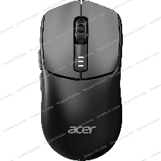 Мышь беспроводная Acer OMR312 черный, 3200 dpi, радиоканал, Bluetooth, USB, кнопки - 5