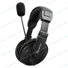 Гарнитура SmartBuy COMMANDO чёрный, проводная, 3.5 мм