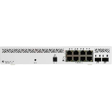 Коммутатор MikroTik CSS610-8P-2S+IN PoE-коммутатор, 8х 1G RJ45, 2х SFP+, раздача PoE 140 Вт, SwitchOS Lite