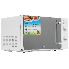 Микроволновая печь BBK 20MWS-771M/WM белый, 20 л, 700 Вт, переключатели - поворотный механизм