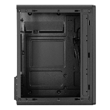 Корпус ExeGate BAA-503-UNS350, Mini-Tower, чёрный, 1 x 80/90 мм, БП 350 Вт