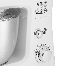 Миксер планетарный Delta LUX DE-7900Р белый с серым: 1000 Вт,чаша из нерж.стали-3,5л (2)