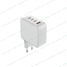 Сетевое зарядное устройство OLMIO Type-C х 3, 100W, QC3.0, PowerDelivery3.0, GAN, PPS, белое