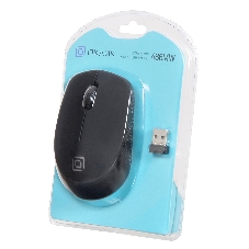 Мышь беспроводная Oklick 486MW черный, 1000 dpi, радиоканал, USB, кнопки - 3