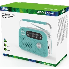 Радиоприемник Ritmix RPR-045 AZURE
