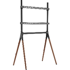 Подставка для телевизора Cactus CS-ST1247BKWN черный/орех, 49