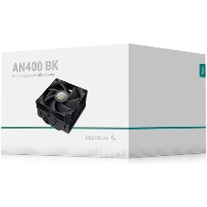 Кулер для процессора DEEPCOOL AN400 черный 92мм алюминий+медь 2900rpm 31db 4-pin 150W 52,5мм